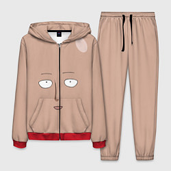 Костюм мужской Сайтама One-Punch Man, цвет: 3D-красный