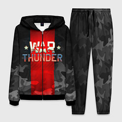 Костюм мужской WAR THUNDER ВАР ТАНДЕР, цвет: 3D-черный