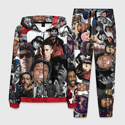 Костюм мужской Короли Рэпа KING RAP, цвет: 3D-красный