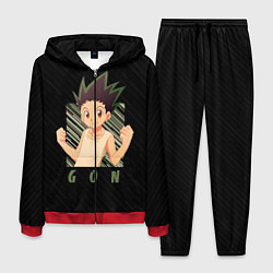 Костюм мужской Гон Фрикс Охотник x охотник, цвет: 3D-красный