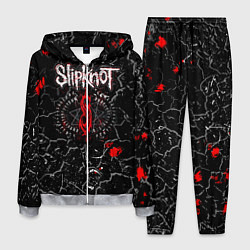 Костюм мужской Slipknot Rock Слипкнот Музыка Рок Гранж, цвет: 3D-меланж