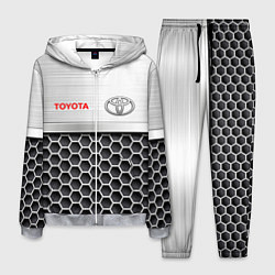 Костюм мужской Toyota Стальная решетка, цвет: 3D-меланж