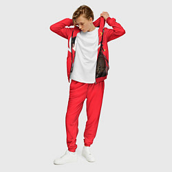 Костюм мужской Ху Тао Hu Tao Genshin Impact, цвет: 3D-красный — фото 2