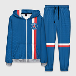 Костюм мужской PSG SPORT STRIPES UNIFORM, цвет: 3D-меланж