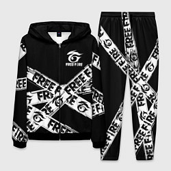 Мужской костюм GARENA FREE FIRE OFF CYBER LINE STYLE