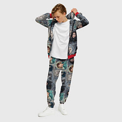 Костюм мужской Ведьмак Сезон 2 Коллаж, цвет: 3D-красный — фото 2