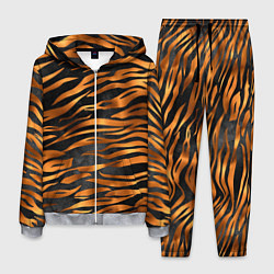 Костюм мужской В шкуре тигра, цвет: 3D-меланж