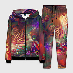 Костюм мужской Рождественские тайны, цвет: 3D-черный