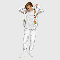 Костюм мужской Пёс да Лис, цвет: 3D-белый — фото 2