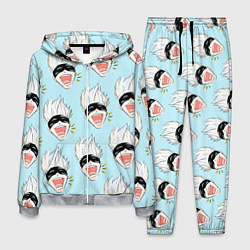 Костюм мужской Узор с Сатору, цвет: 3D-меланж