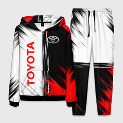 Костюм мужской Toyota Sport Auto, цвет: 3D-черный