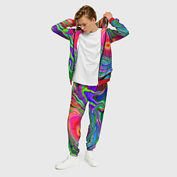 Костюм мужской Expressive pattern Neon, цвет: 3D-красный — фото 2