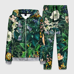 Костюм мужской Цветы Темный Сад, цвет: 3D-меланж