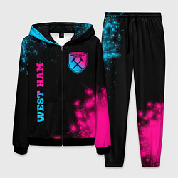 Костюм мужской West Ham Neon Gradient, цвет: 3D-черный