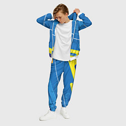 Костюм мужской Valencia Абстракция, цвет: 3D-белый — фото 2