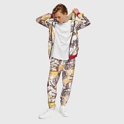 Костюм мужской Beer barrels, цвет: 3D-красный — фото 2