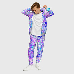 Костюм мужской Акварельные линии, цвет: 3D-меланж — фото 2