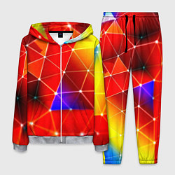 Костюм мужской Digital triangle abstract, цвет: 3D-меланж
