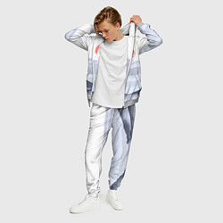 Костюм мужской Японский пейзаж - восход солнца, цвет: 3D-меланж — фото 2