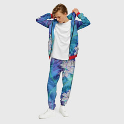 Костюм мужской Авангардная фрактальная композиция, цвет: 3D-красный — фото 2