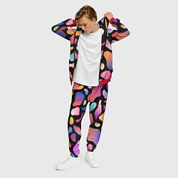 Костюм мужской Fashionable colorful pattern, цвет: 3D-красный — фото 2