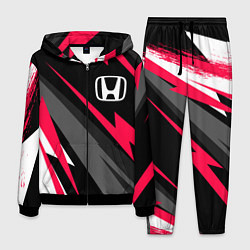 Костюм мужской Honda fast lines, цвет: 3D-черный