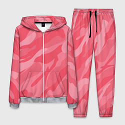Костюм мужской Pink military, цвет: 3D-меланж