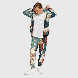 Костюм мужской Ретро Фудзияма, цвет: 3D-черный — фото 2