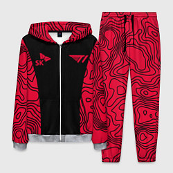 Костюм мужской T1 форма red, цвет: 3D-меланж