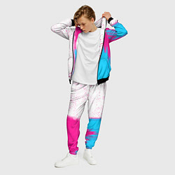 Костюм мужской Die Antwoord neon gradient style: по-вертикали, цвет: 3D-черный — фото 2