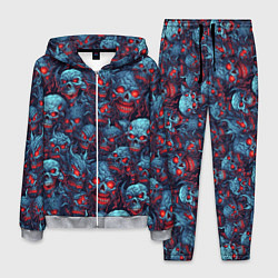 Костюм мужской Monster skulls pattern, цвет: 3D-меланж