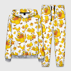 Костюм мужской Yellow ducklings, цвет: 3D-меланж