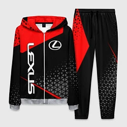 Костюм мужской Lexus - red sportwear, цвет: 3D-меланж
