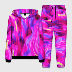 Костюм мужской Pink blue texture, цвет: 3D-черный