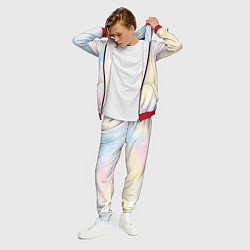 Костюм мужской Tie dye из сериала убийства в одном здании, цвет: 3D-красный — фото 2