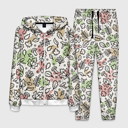 Костюм мужской Осень - бежевый, цвет: 3D-белый