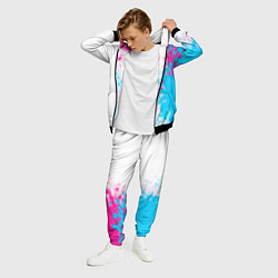 Костюм мужской Pantera neon gradient style: по-вертикали, цвет: 3D-черный — фото 2