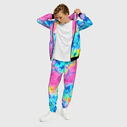 Костюм мужской Barbie - floral pattern - tie-dye, цвет: 3D-черный — фото 2