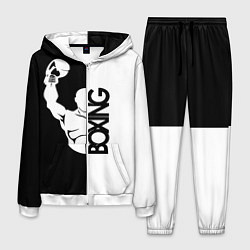Костюм мужской Boxing - чемпион, цвет: 3D-белый