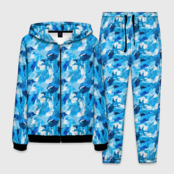 Костюм мужской Всплеск акварели, цвет: 3D-черный