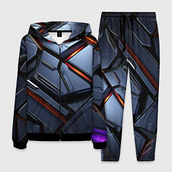 Костюм мужской Абстрактная красота, цвет: 3D-черный