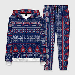 Костюм мужской New Years sweater, цвет: 3D-белый