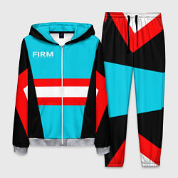 Костюм мужской FIRM спортик 80е, цвет: 3D-меланж