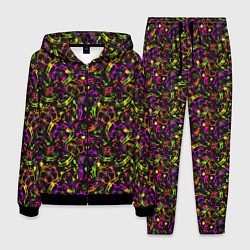 Мужской костюм Color bright pattern