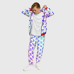 Костюм мужской Marshmello pattern neon, цвет: 3D-красный — фото 2