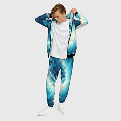 Костюм мужской Неоновая комета - нейросеть, цвет: 3D-черный — фото 2