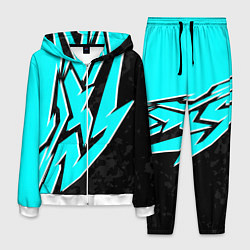 Костюм мужской Mint graffiti, цвет: 3D-белый