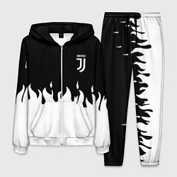 Костюм мужской Juventus fire, цвет: 3D-белый