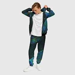 Костюм мужской PSV glitch blue, цвет: 3D-черный — фото 2
