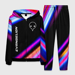 Костюм мужской Evangelion speed anime lights, цвет: 3D-черный